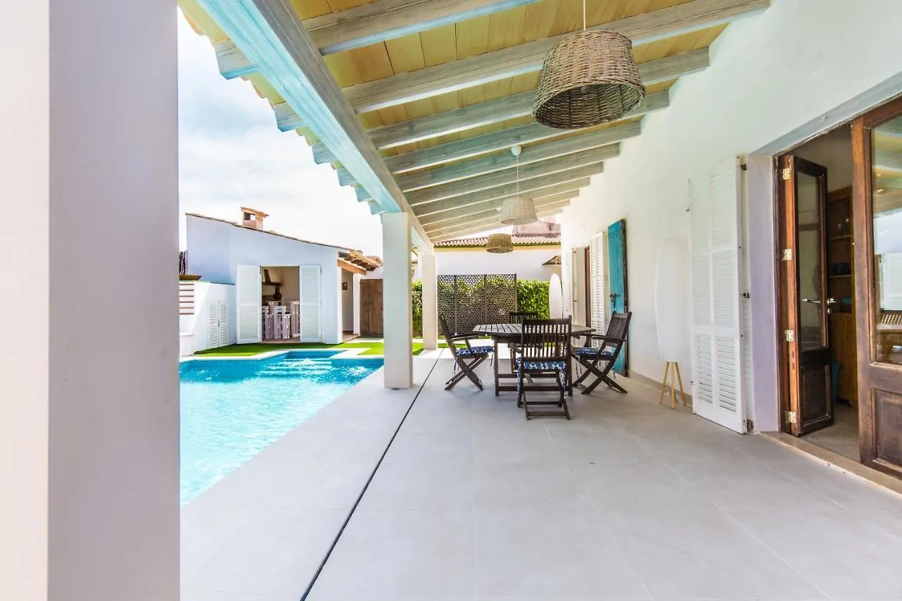 Villa Con Piscina Cerca Del Mar En Sa Rapita Spain